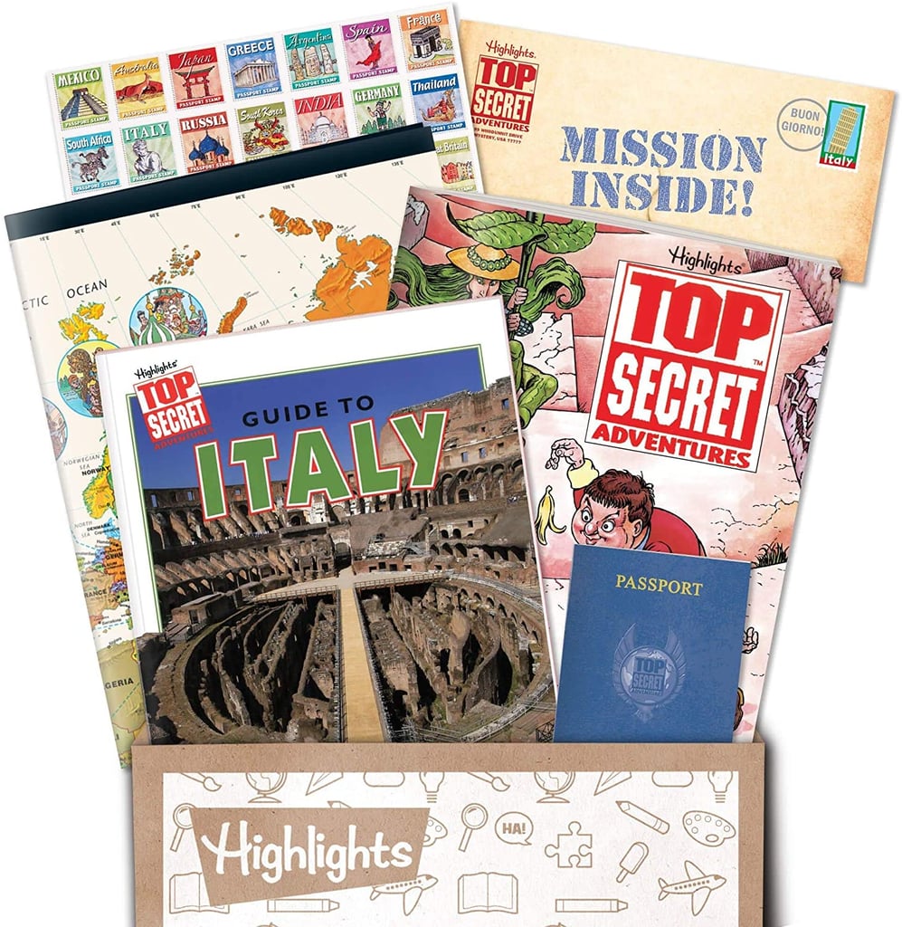 A Subscription Box For Curious Kids: Highlights Top Secret Adventures