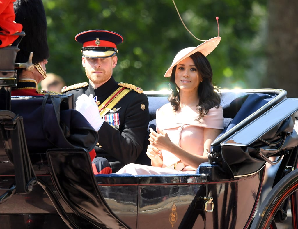 Meghan Markle's Pink Dress at Trooping the Colour 2018