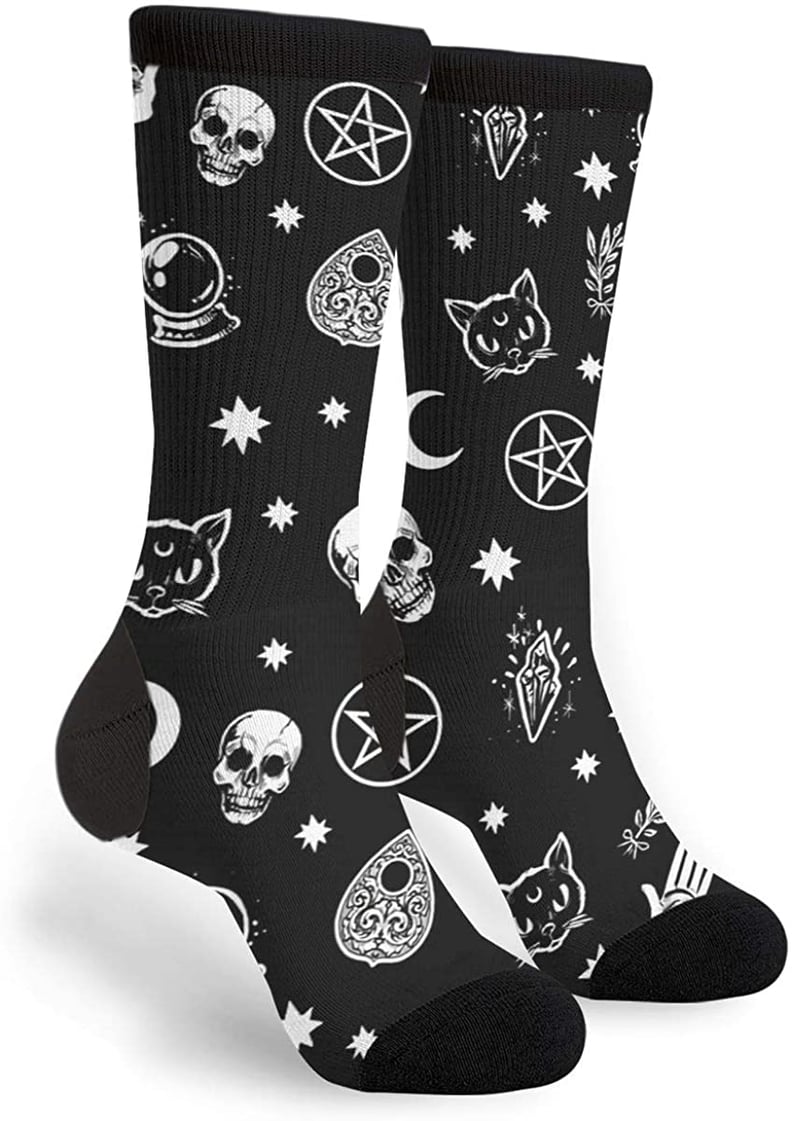 Halloween Gothic Cat Socks