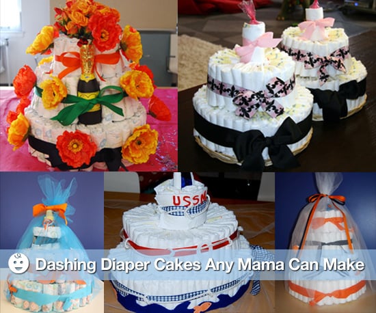 Photos Of How To Make A Diaper Cake Popsugar Family