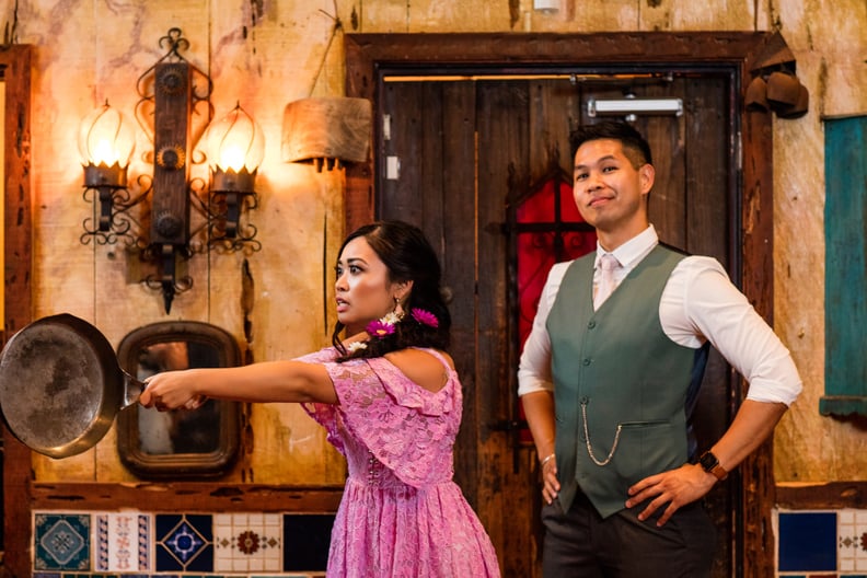 Sarah and Gilbert's Tangled-Themed Engagement Shoot