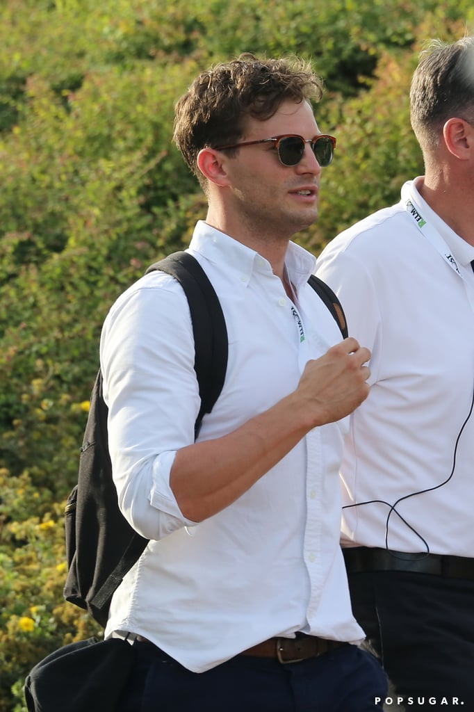 Jamie Dornan in Prague Pictures August 2015