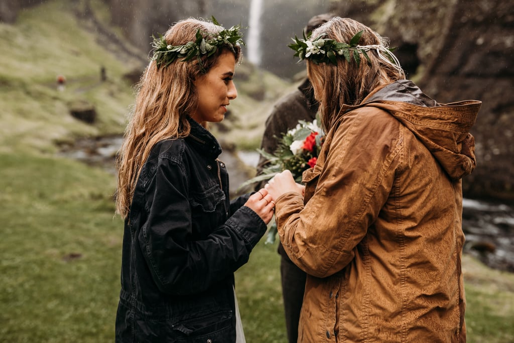Rainy Elopement in Iceland