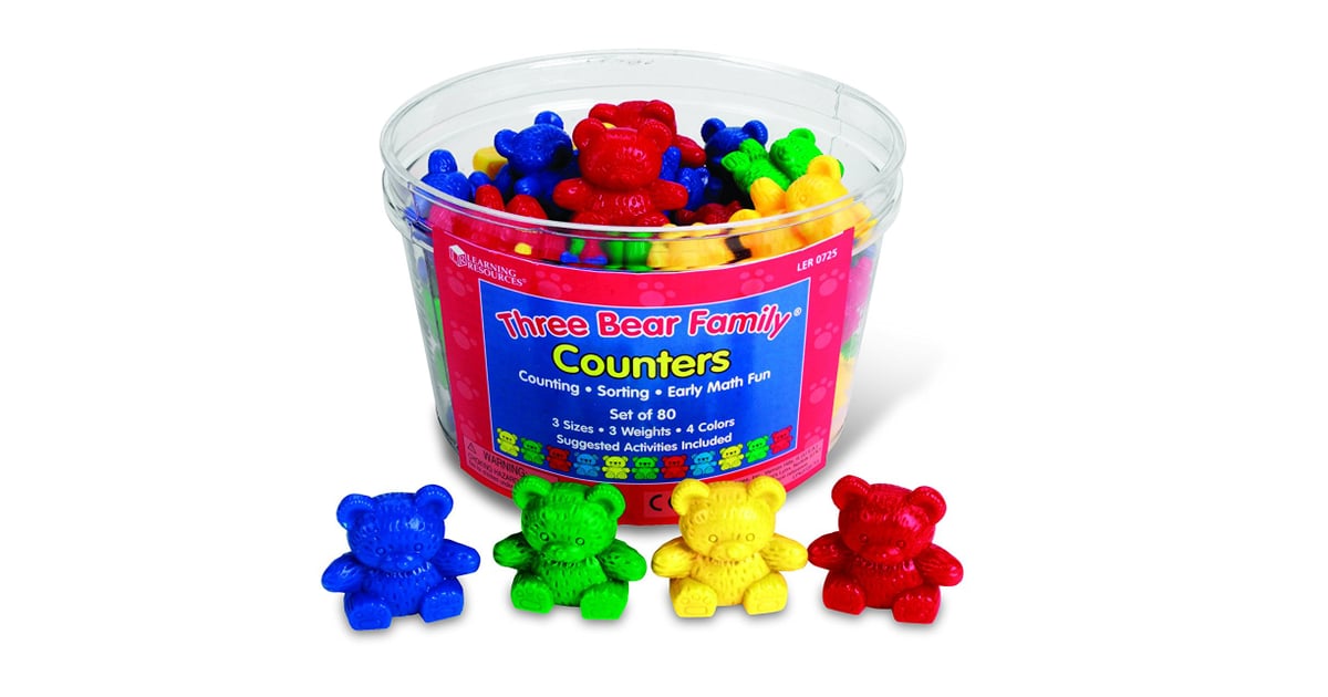 Learning Resources Three Bear Family Counters Toys That Get Kids Ready For Preschool