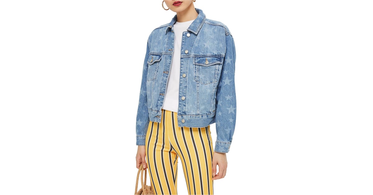 topshop boxy denim jacket