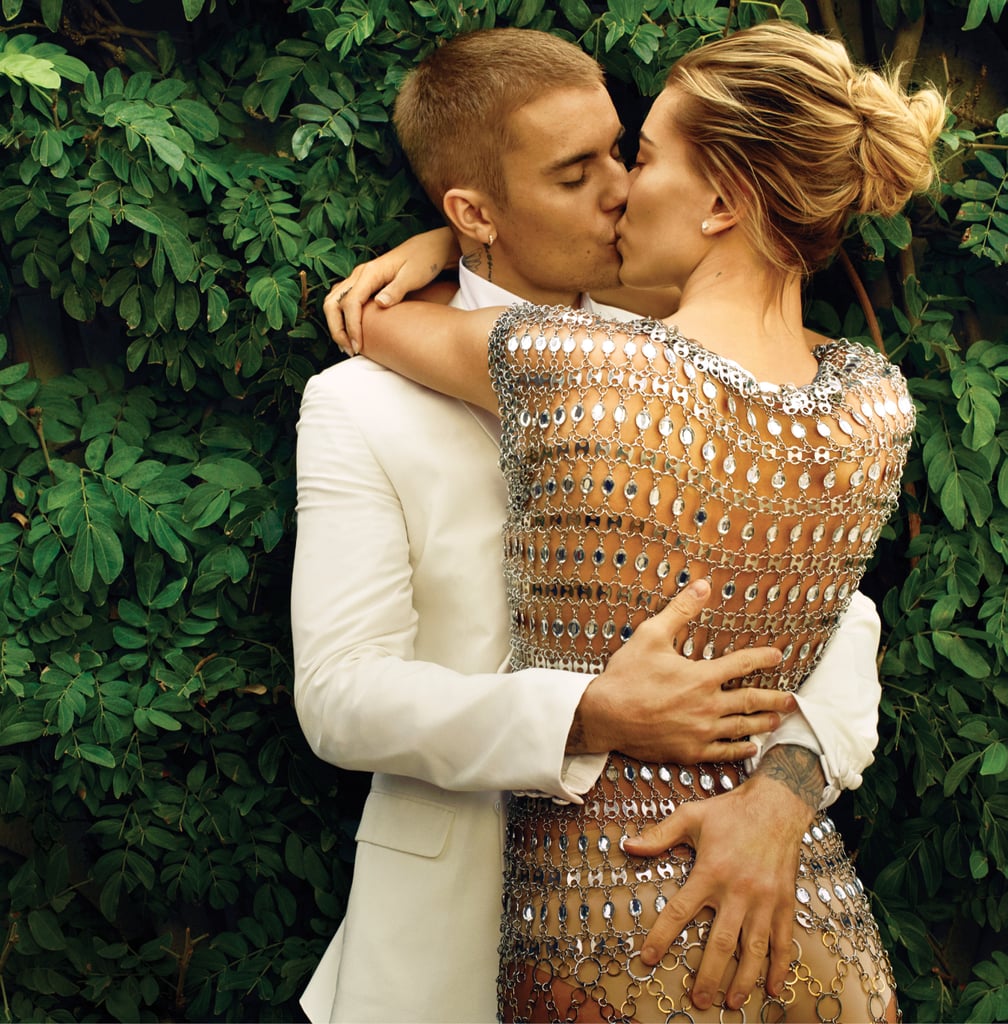 Justin on the dynamic of their relationship: "I'm the emotionally unstable one. I struggle with finding peace. I just feel like I care so much and I want things to be so good and I want people to like me. Hailey's very logical and structured, which I need. I've always wanted security — with my dad being gone sometimes when I was a kid, with being on the road. With the lifestyle I live, everything is so uncertain. I need one thing that's certain. And that is my baby boo."
Hailey on her decision to get married: "I prayed to feel peace about the decision, and that's where I landed. I love him very much. I have loved him for a long time."
Hailey on navigating being a newlywed: "I'm not going to sit here and lie and say it's all a magical fantasy. It's always going to be hard. It's a choice. You don't feel it every single day. You don't wake up every day saying, 'I'm absolutely so in love and you are perfect.' That's not what being married is. But there's something beautiful about it anyway — about wanting to fight for something, commit to building with someone. We're really young, and that's a scary aspect. We're going to change a lot. But we're committed to growing together and supporting each other in those changes."