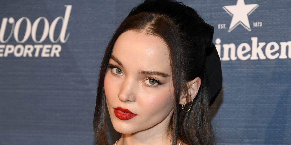 Detailed Dove Cameron's Dress Has Ridiculously Bold Side Cutouts For Paper Magazine Moment in 4K