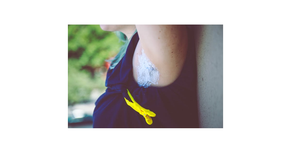 The Bleaching Process Dyeing Your Armpit Hair Colors POPSUGAR