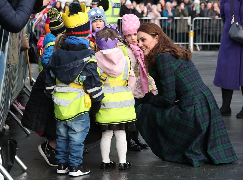 She's been holding the stance so long, her jacket even had to rest on the ground.