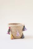Mini Eyelash Tassel Basket