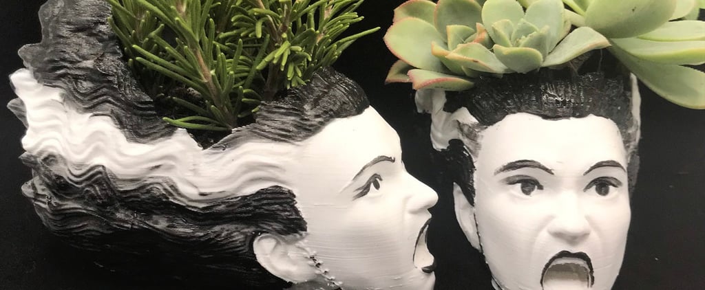 Frankenstein and His Bride Succulent Planters | Etsy