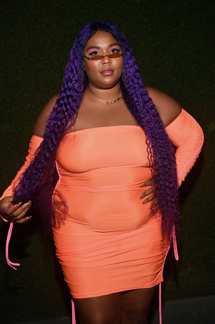 Lizzo S New Purple Hair Color Popsugar Beauty