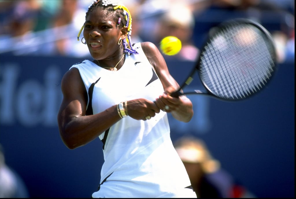 Serena Williams Competing at the US Open in 1998