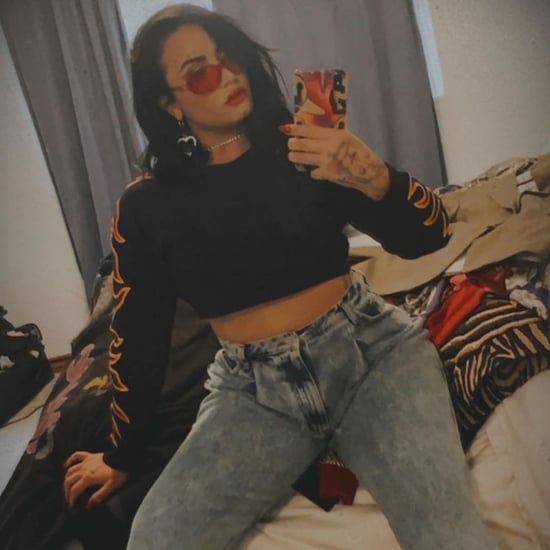 Demi Lovato's Instagram About Getting Dressed in Jeans