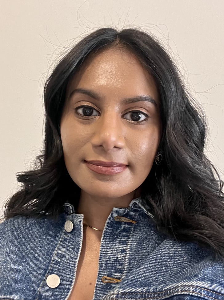 Charlotte Tilbury's Pillow Talk Medium Lipstick on Medium Dark Skin