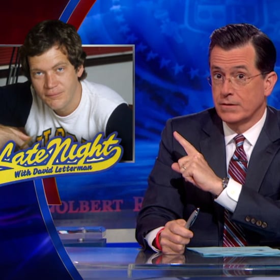 Stephen Colbert Talks About Letterman on The Colbert Report