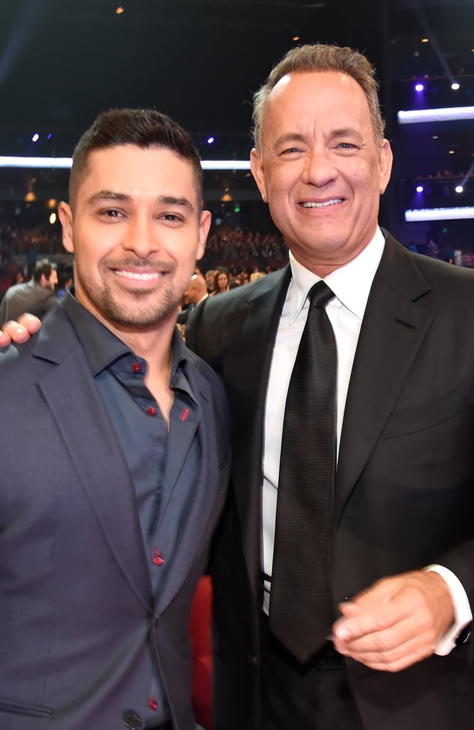 Pictured: Tom Hanks and Wilmer Valderrama