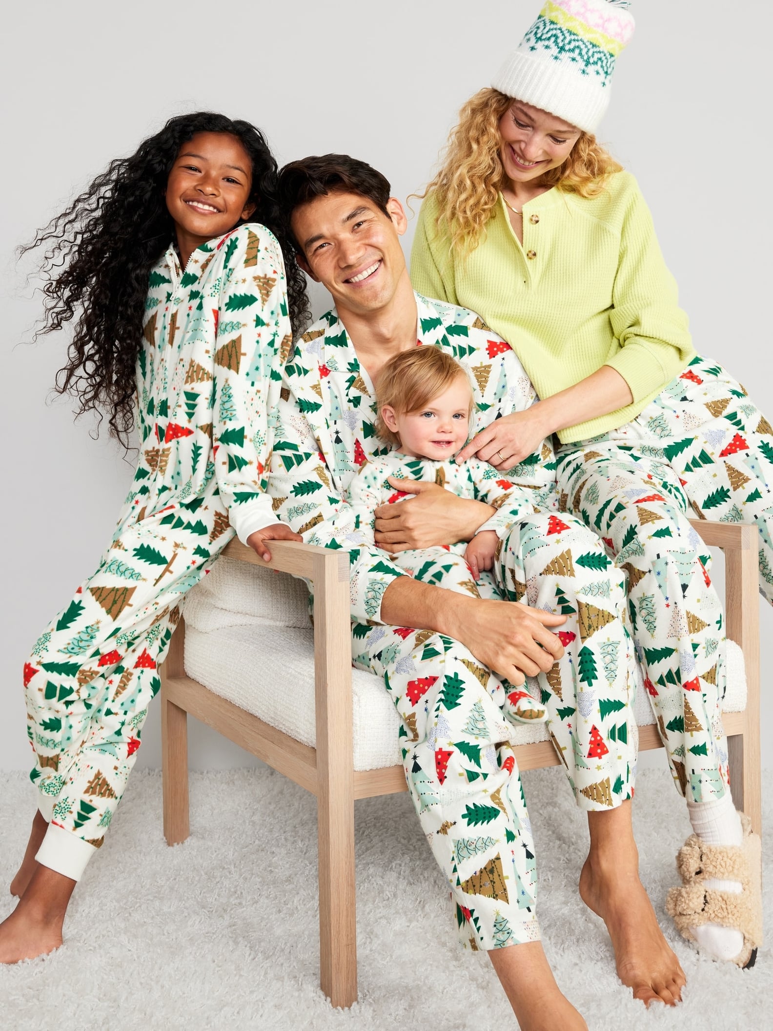 Old Navy Matching Holiday Pajamas For the Family PS Family