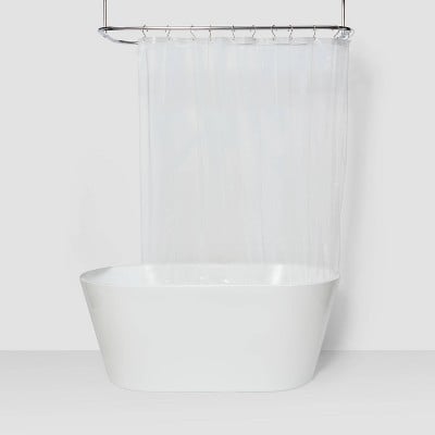 Room Essentials PEVA Light Weight Shower Liner Clear