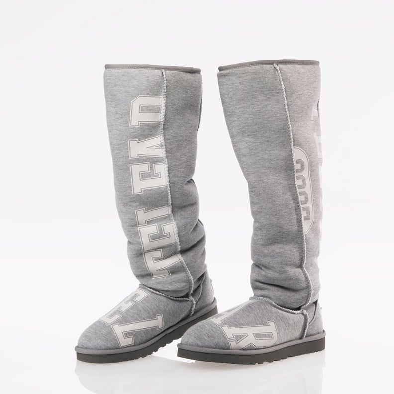 UGG X Telfar Fleece Tall in Heather Grey