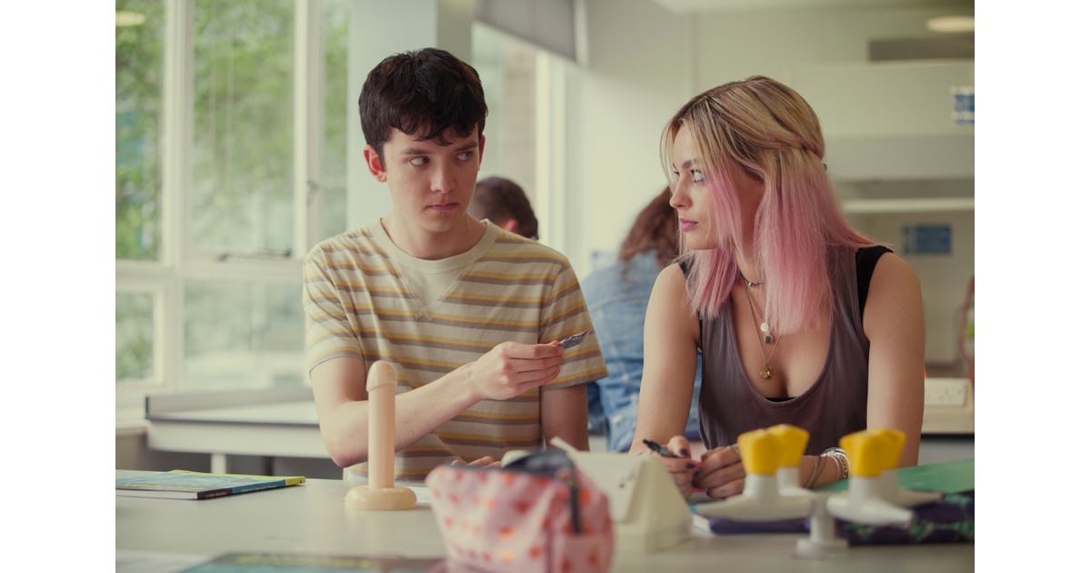 Asa Butterfield As Otis And Emma Mackey As Maeve Pictures Of The Cast