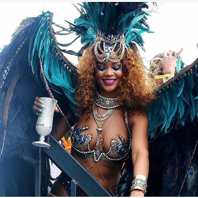 Rihanna Carnival Festival Barbados August 2015