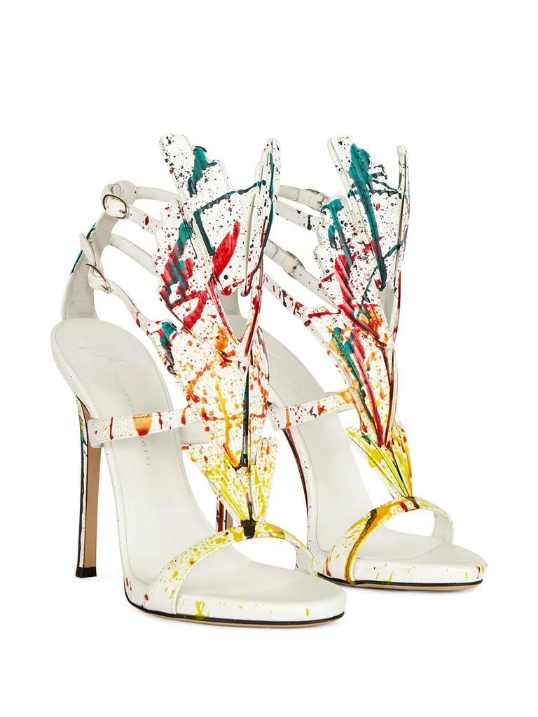 Giuseppe Zanotti 2.0 Cruel Leather Sandals ($1,517, originally $3,034)