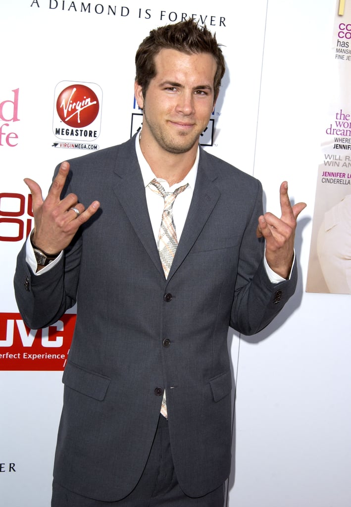 When He Posed Like This at the 2003 Young Hollywood Awards