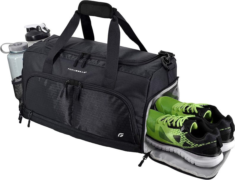 Gym Bag With Shoe Pocket And Mat Holder