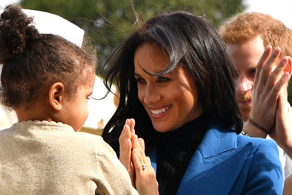 When She Got Up Close and Personal With This Little Girl