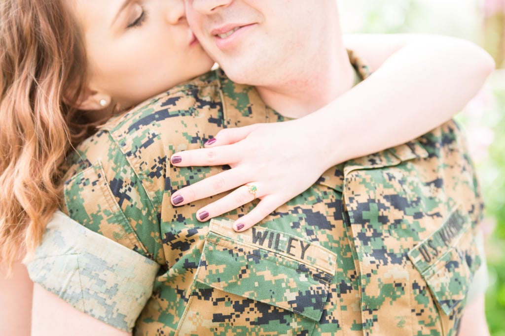 Military Couple Engagement Session in Washington DC