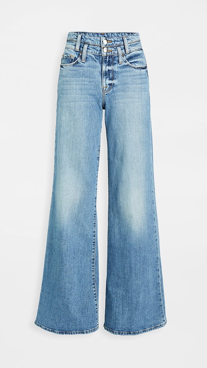 frame palazzo jeans