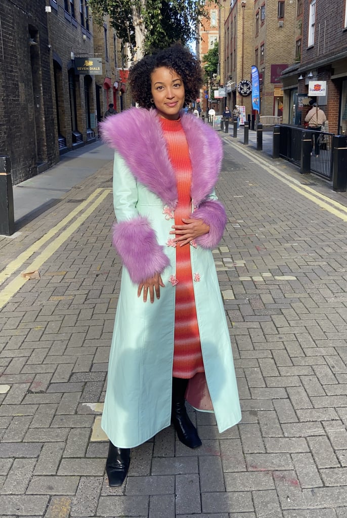 70s faux fur coat clearance