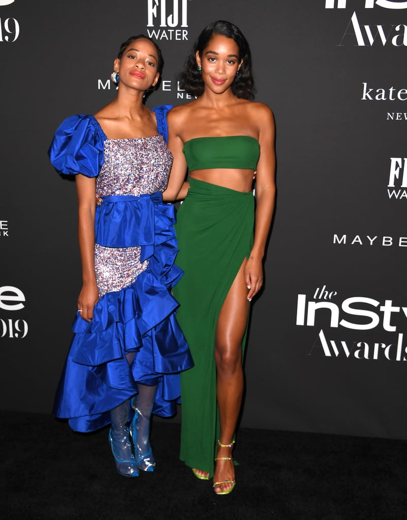 Kilo Kish and Laura Harrier at the InStyle Awards 2019