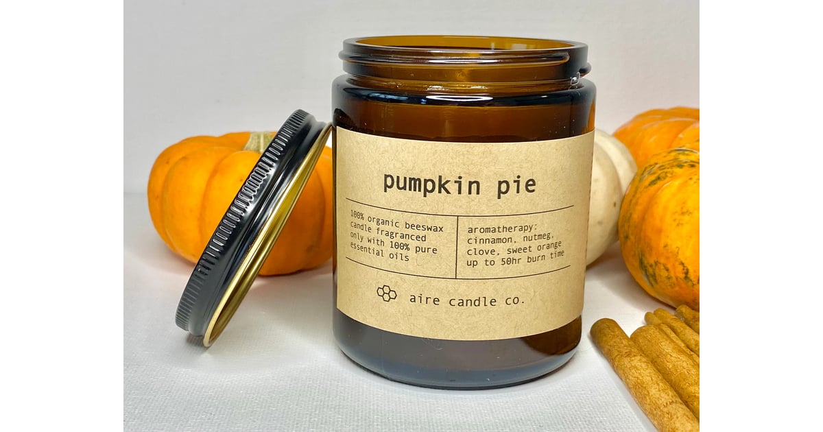 To Your Favourite Pie Pumpkin Pie Candle Best Fall Candles on Etsy
