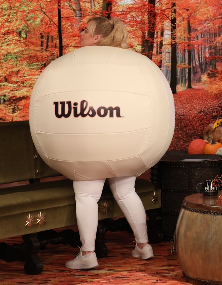 Rebel Wilson's Volleyball Halloween Costume 2018 POPSUGAR Celebrity