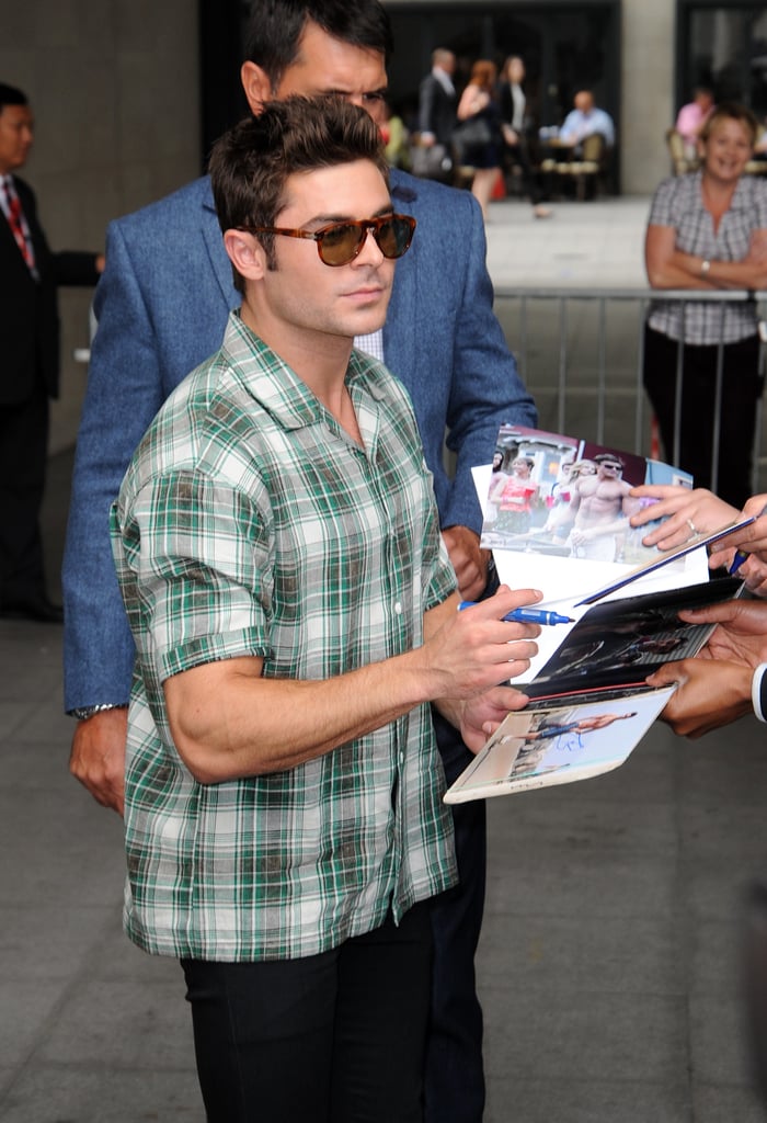 Zac Efron at the We Are Your Friends Premiere in London