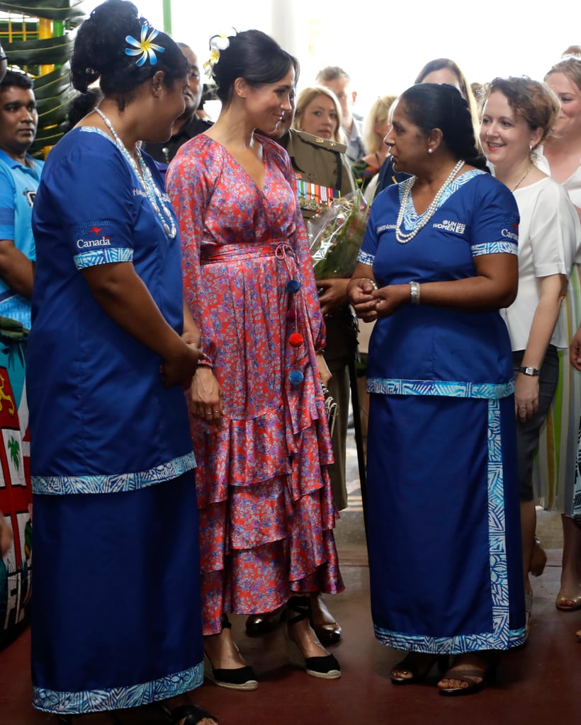 Meghan Markle's Visit to Fiji Market