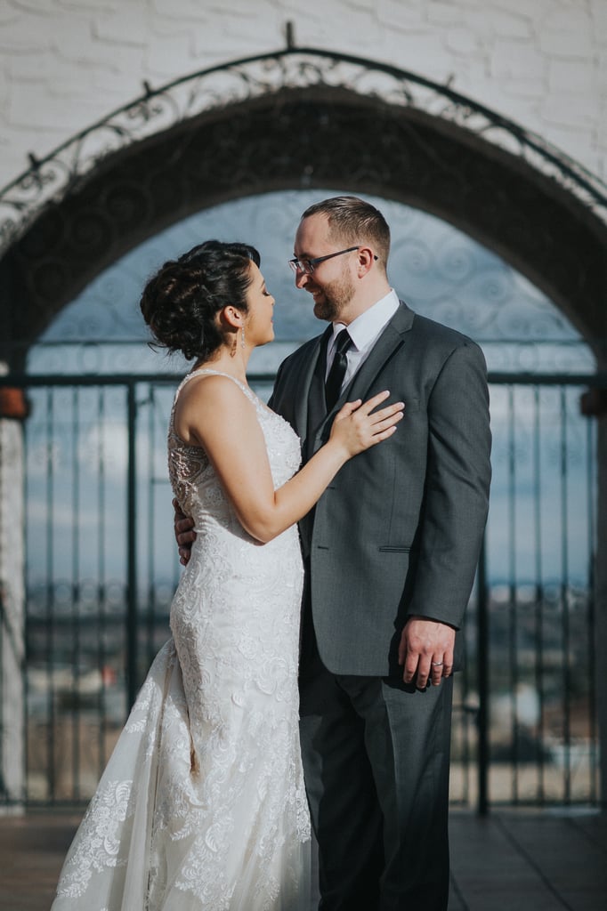 Elegant Wedding Reception With Blush and Gray Colors
