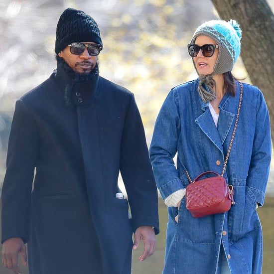 Katie Holmes and Jamie Foxx Walking in NYC March 2019