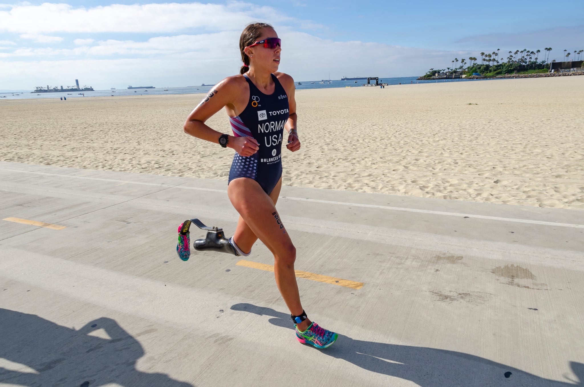 2019 USAT Paratriathlon National Championships in Long Beach, CA.  2019 Rich Cruse  CrusePhoto.com