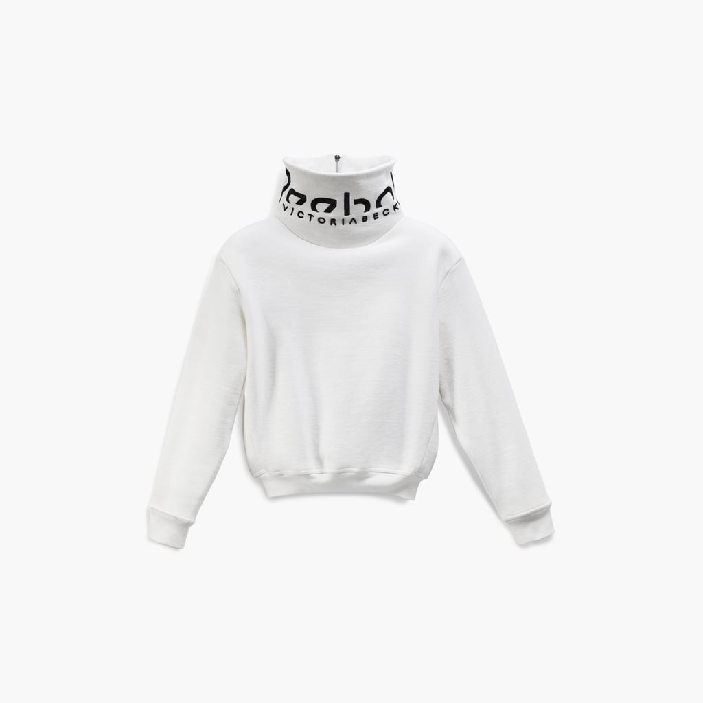 Reebok Victoria Beckham Cropped Branded Cowl in White (£200)