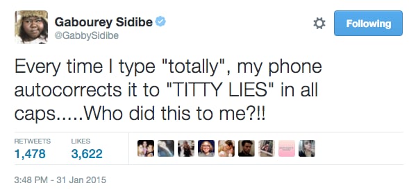Funny Gabourey Sidibe Tweets