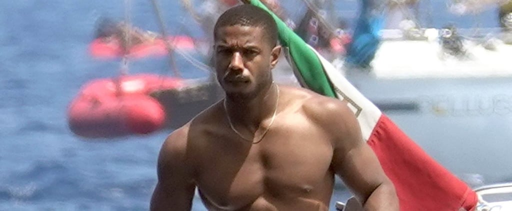 Michael B. Jordan Flexes His Shirtless Body in Italy, and I Just Booked a Plane Ticket