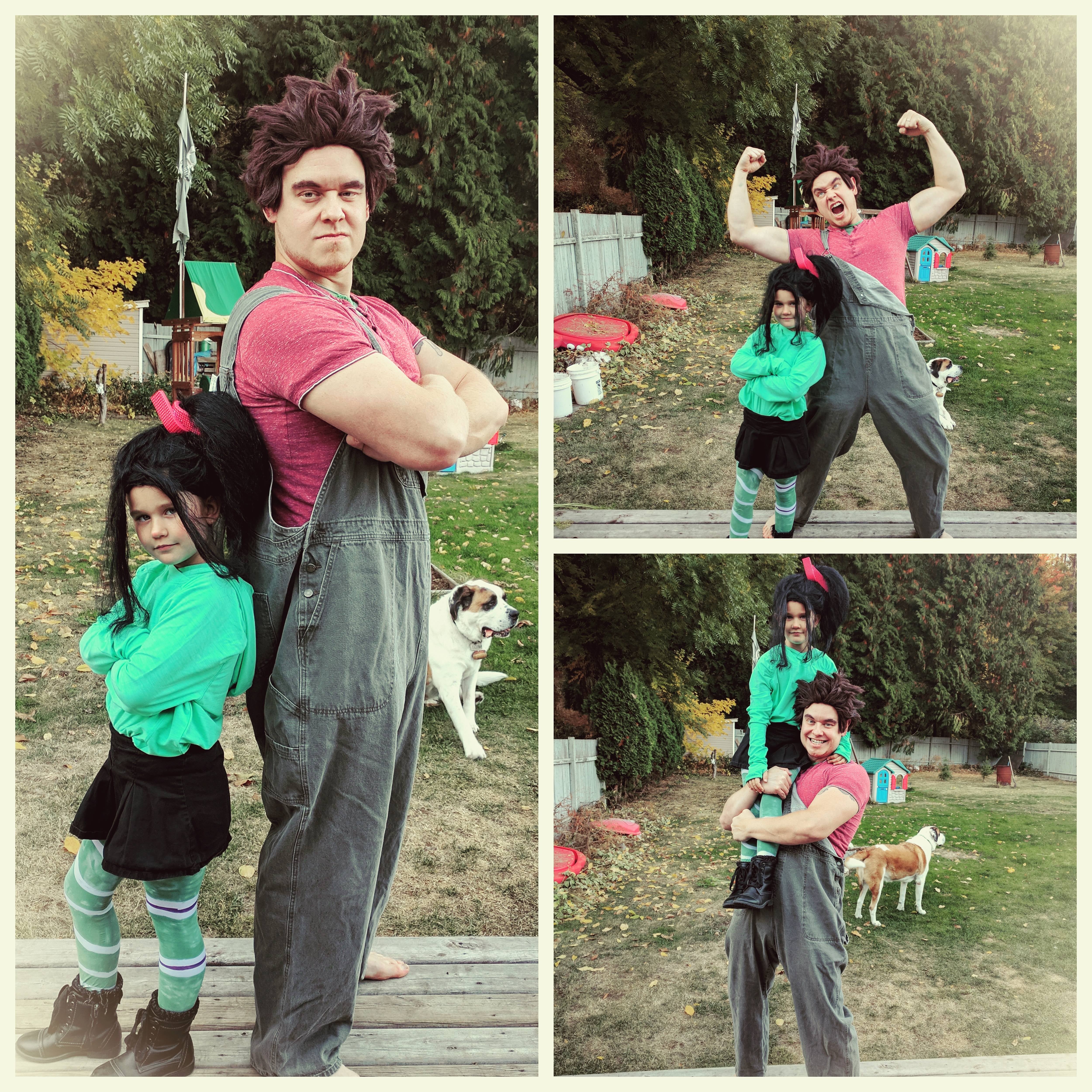 Wreck-It Ralph and Vanellope Halloween costumes - Disney in your Day