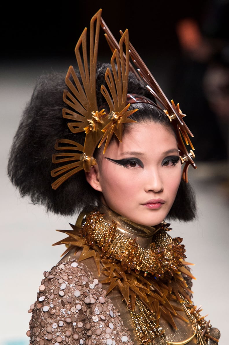 Hair and Makeup at Haute Couture Fashion Week Spring 2015 | POPSUGAR Beauty