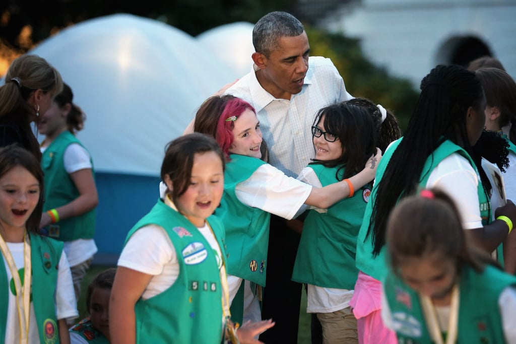 Girl Scouts at the White House