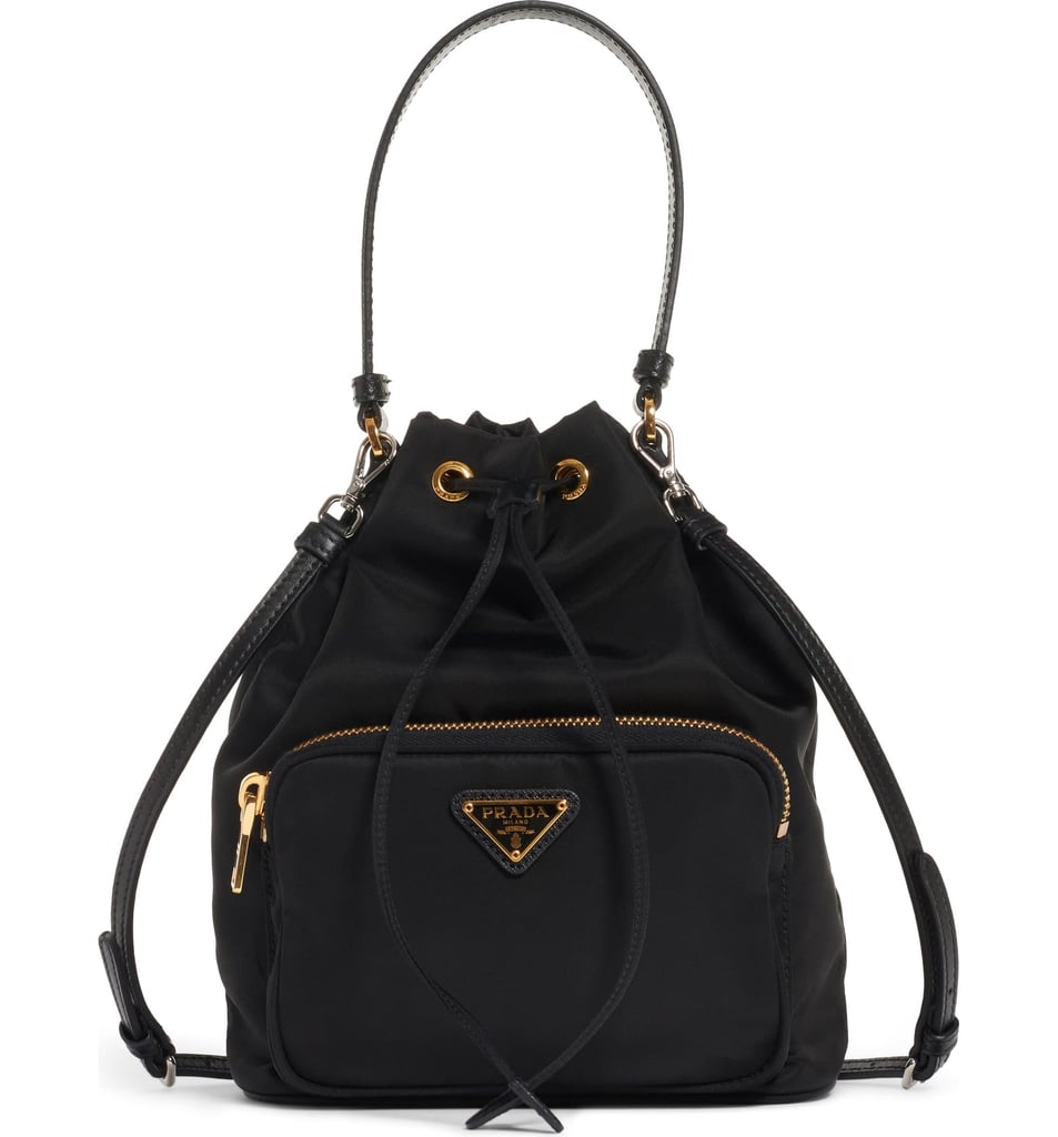 Prada Vela Nylon Bucket Bag