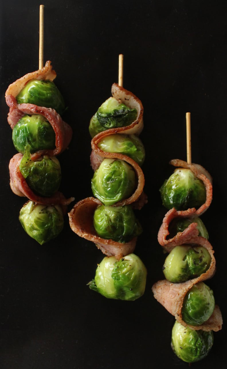 Bacon and Brussels Sprouts Skewer