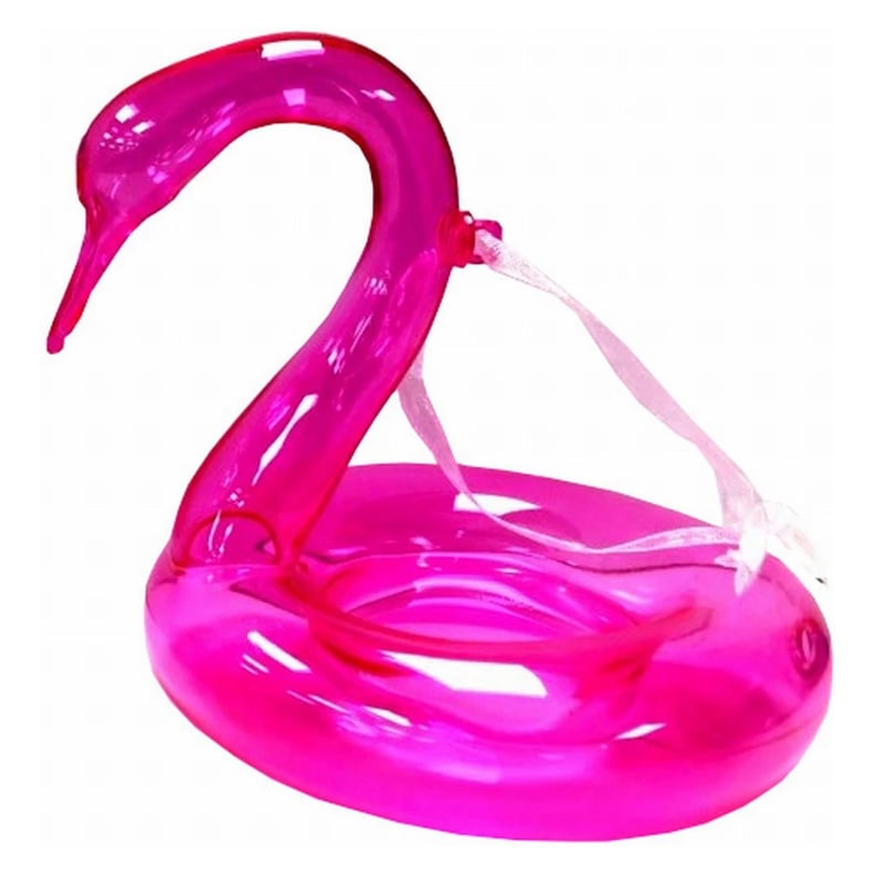 Inner Tube Flamingo Tree Ornament